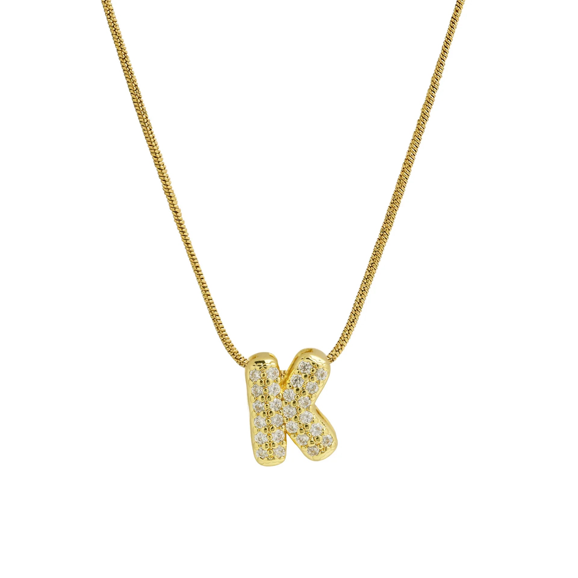 Luna Initial Necklace