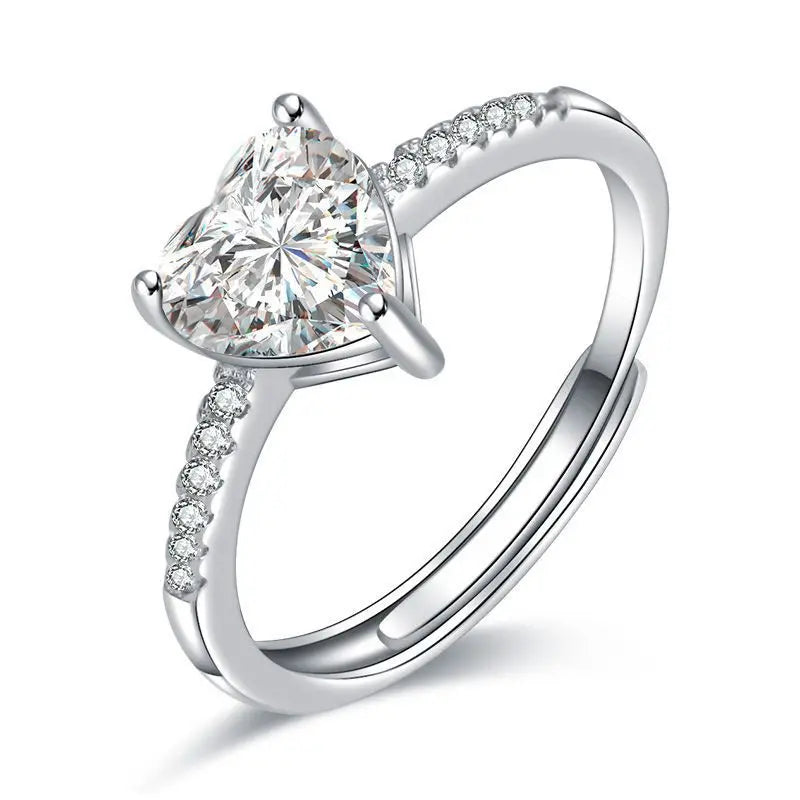 Sterling Heart Ring