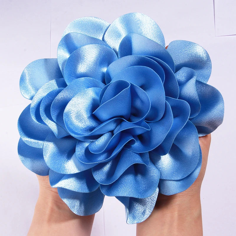Satin Bloom Hair Clip