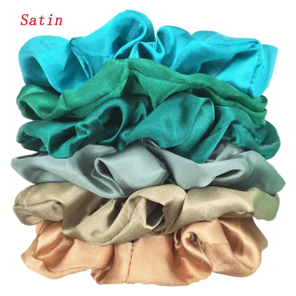 Satin Scrunchie Set