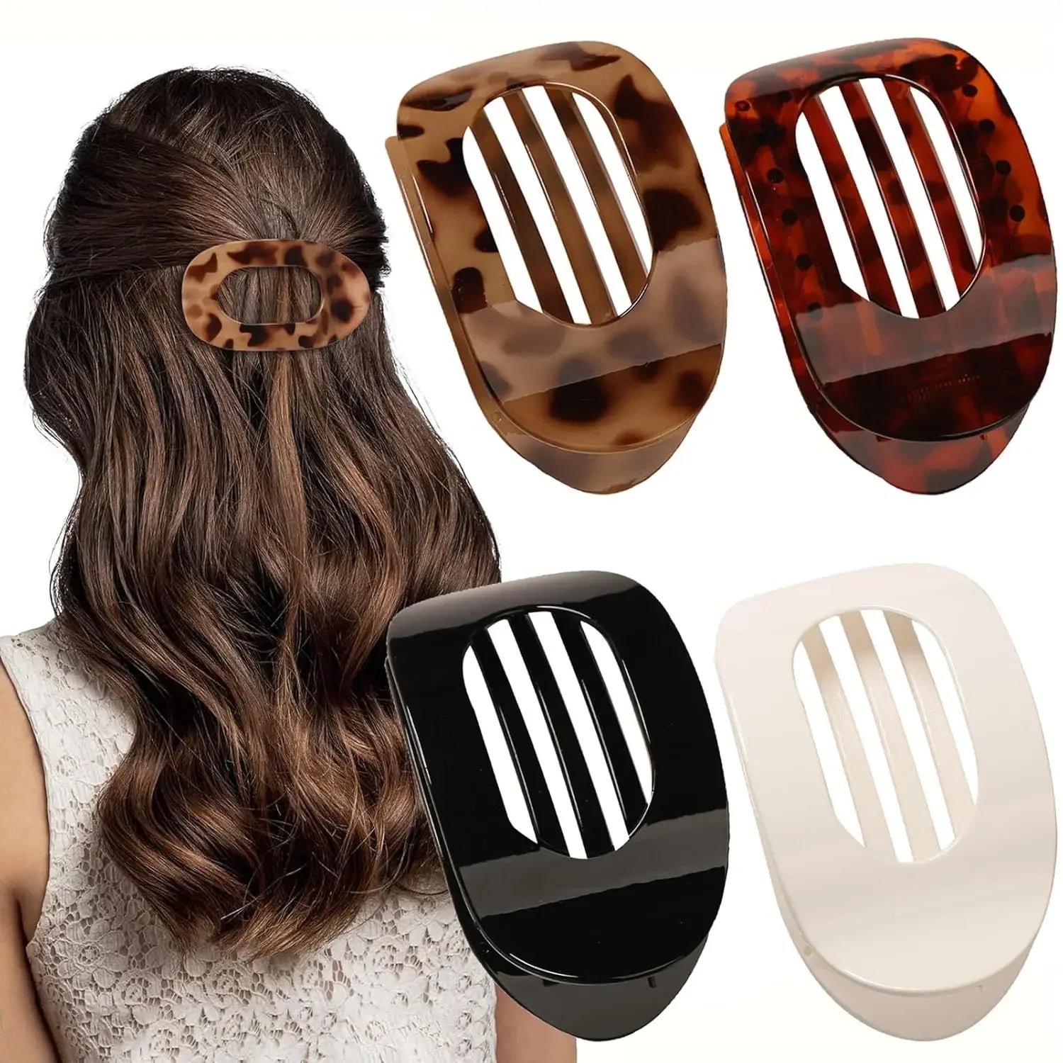 Oval Hair Claw