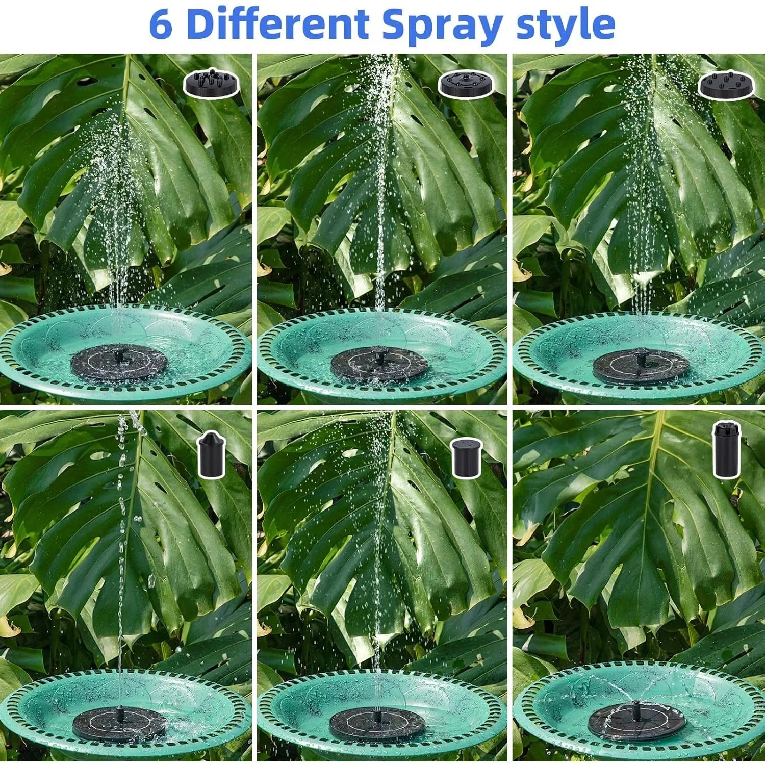 Floating Solar Fountain Pump – Elegant Outdoor Water Feature for Garden Serenity