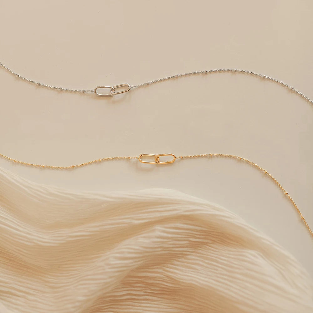 Luna Infinity Link Necklace