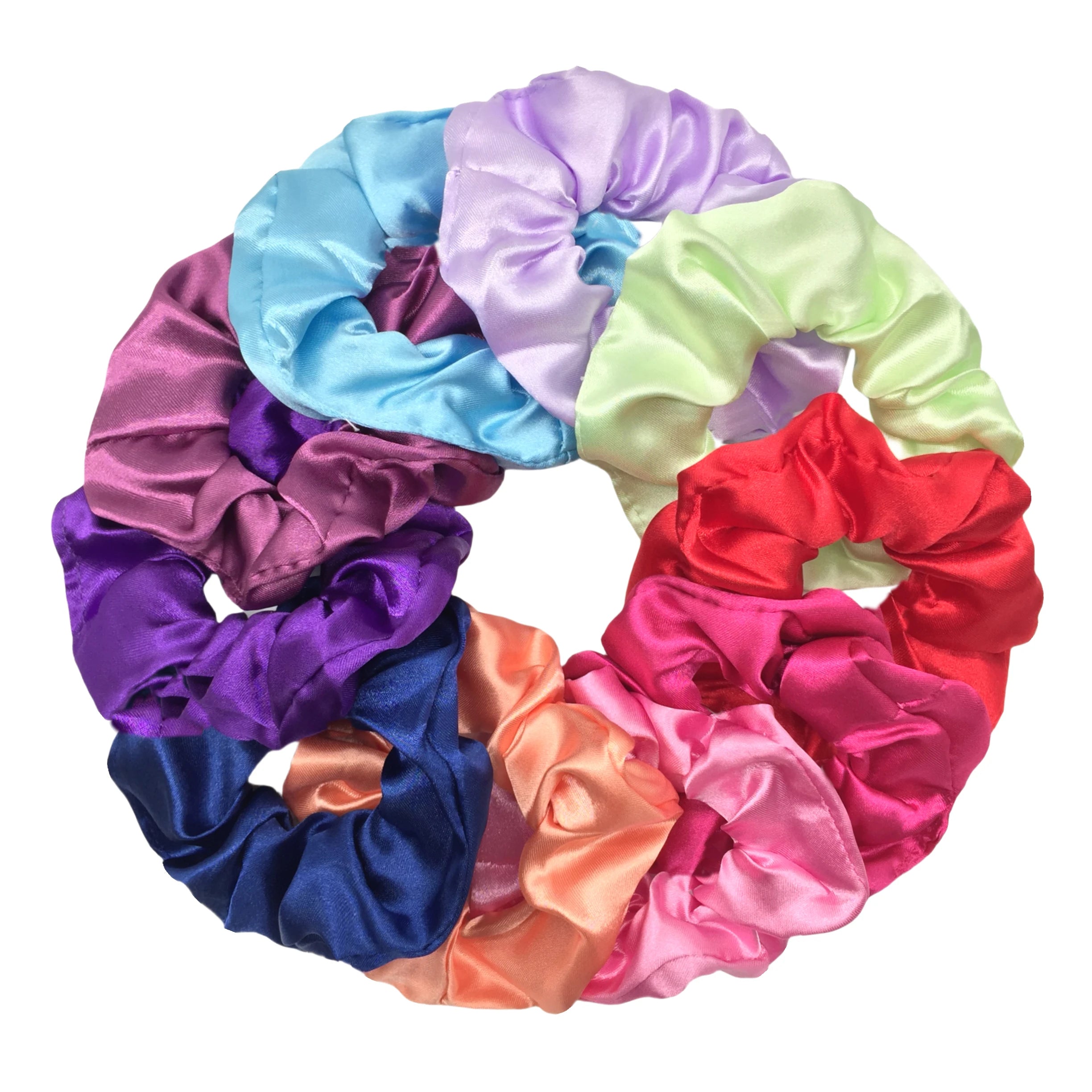 Satin Scrunchie Set