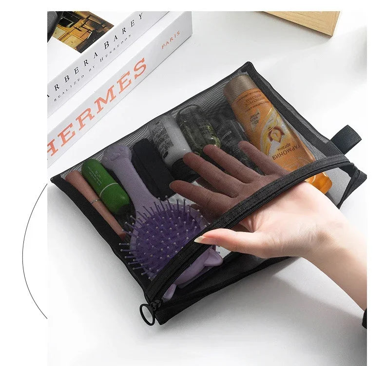 Mesh Cosmetic Bag