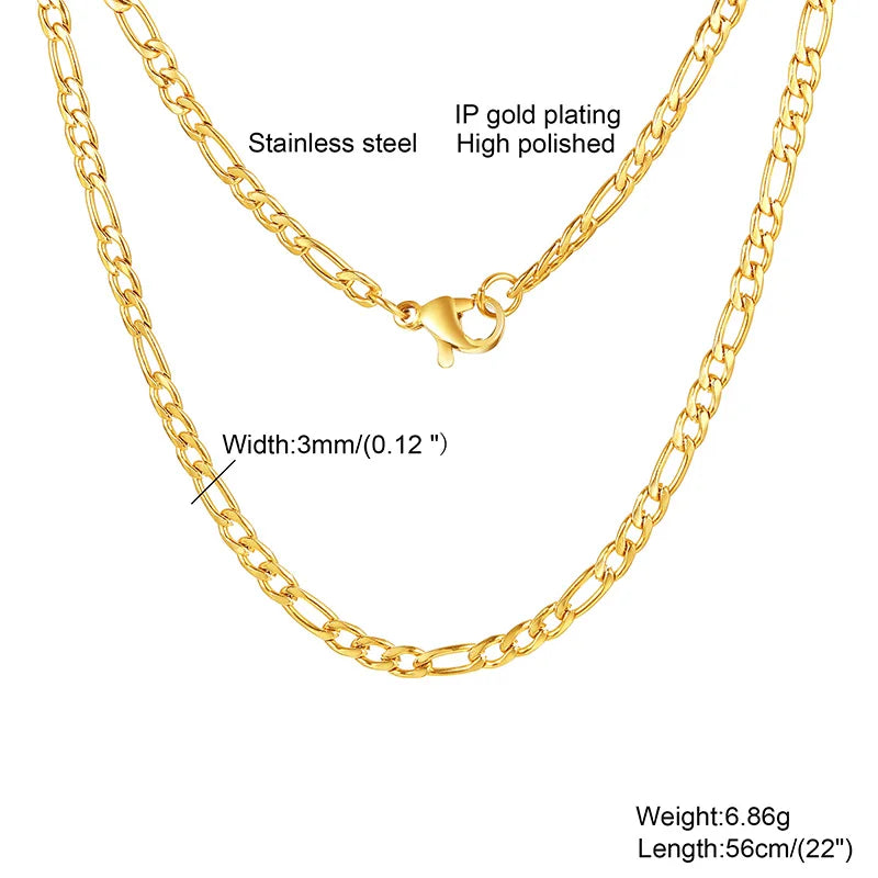 Luna Figaro Chain Necklace