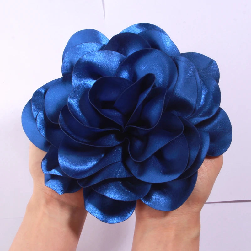Satin Bloom Hair Clip