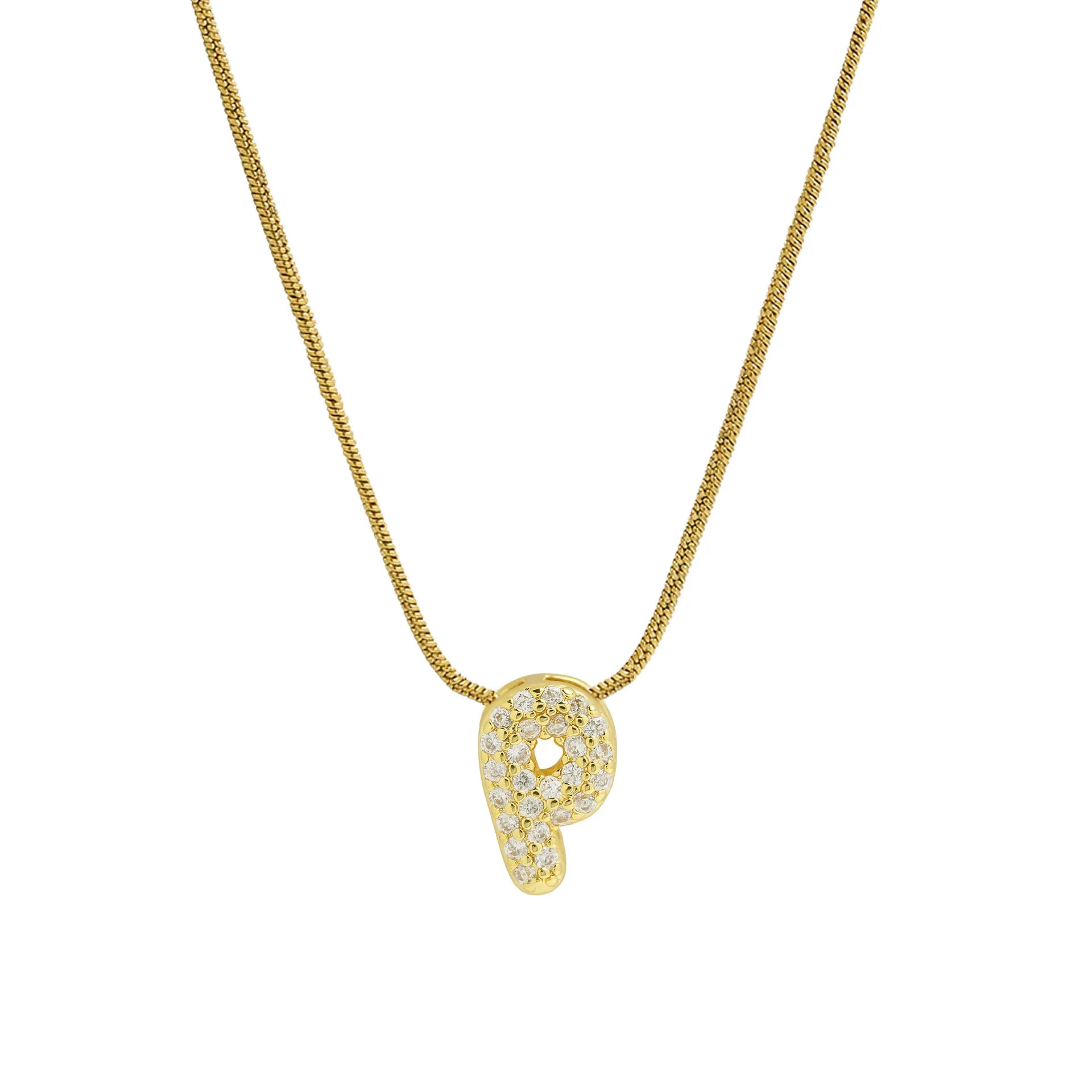 Luna Initial Necklace
