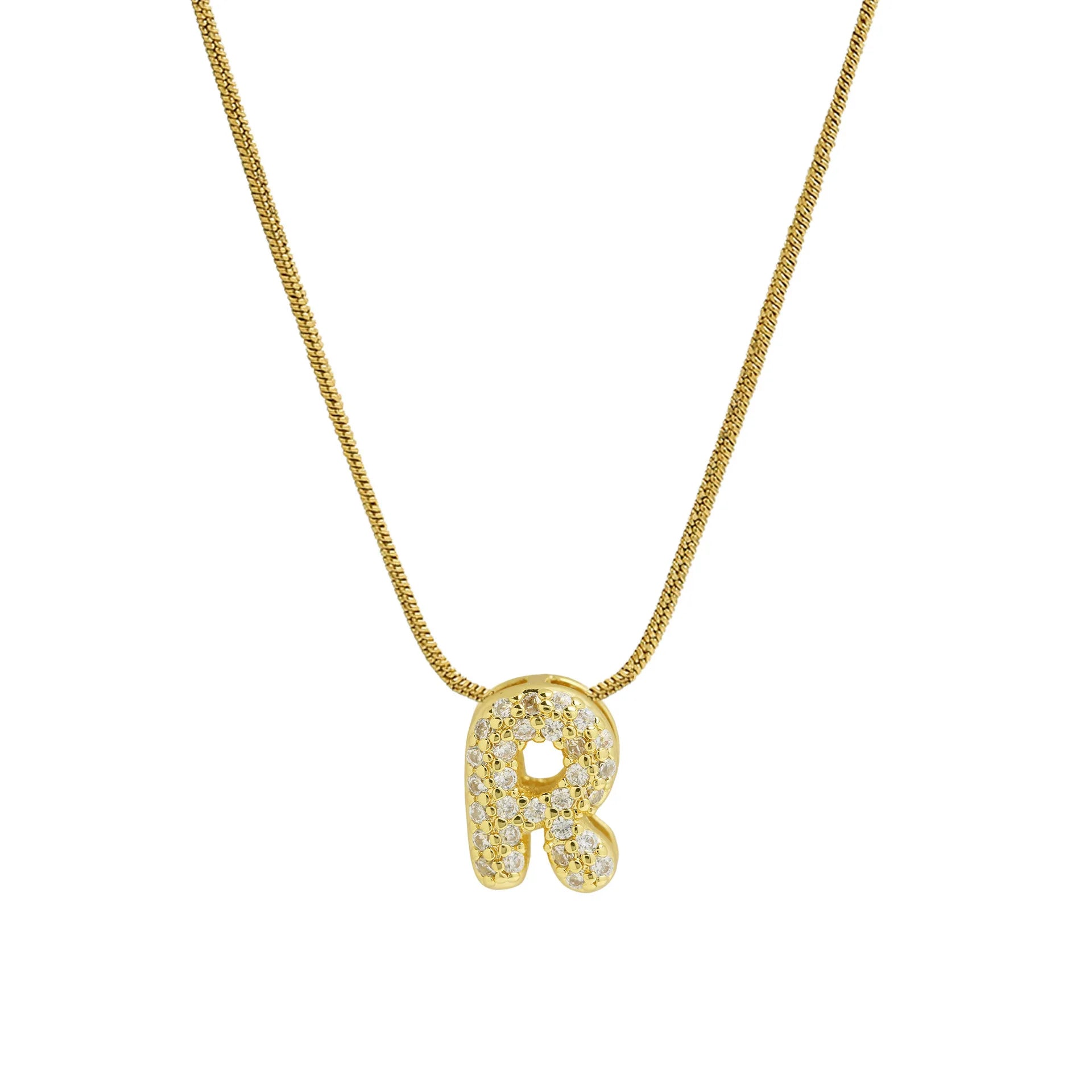 Luna Initial Necklace