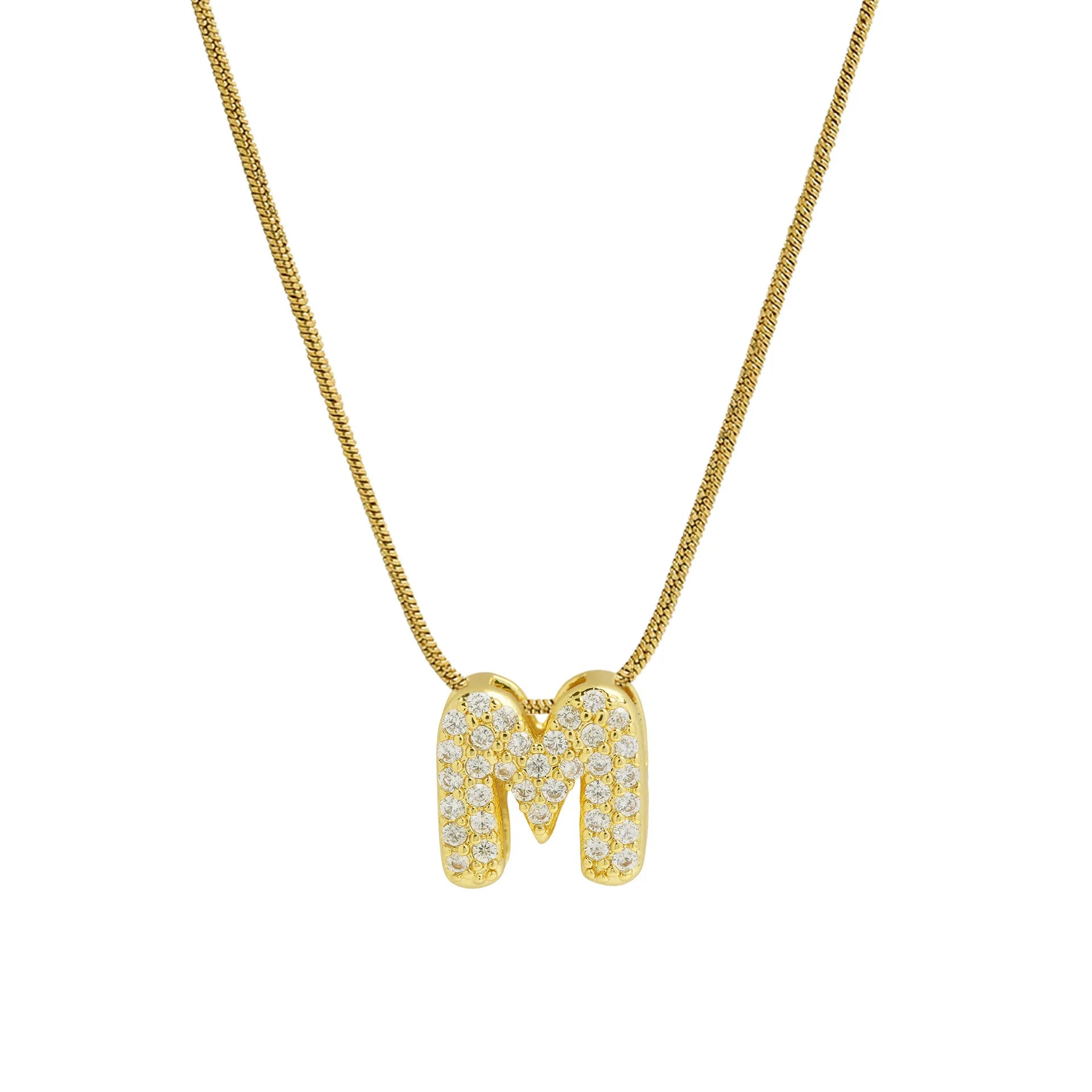 Luna Initial Necklace