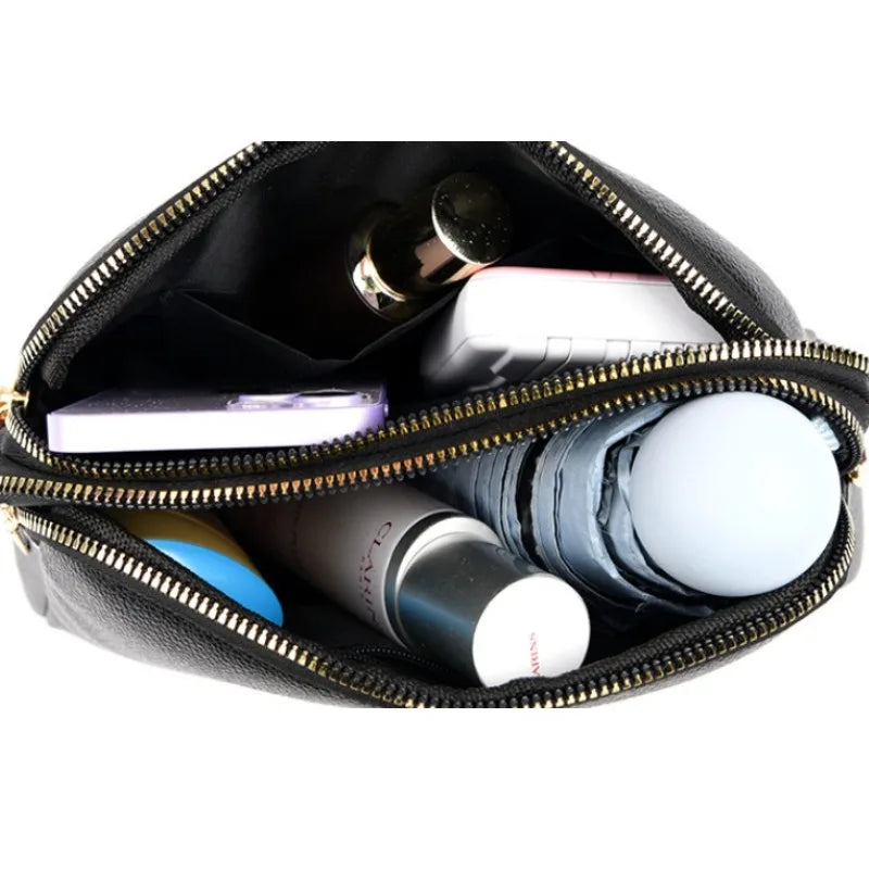 Sophia Luxe Leather Bag
