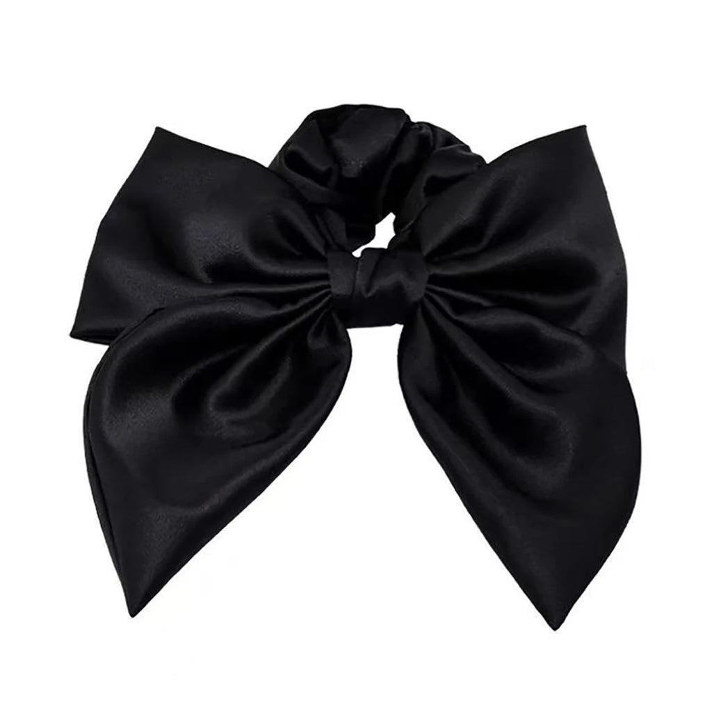 Satin Bow Scrunchie