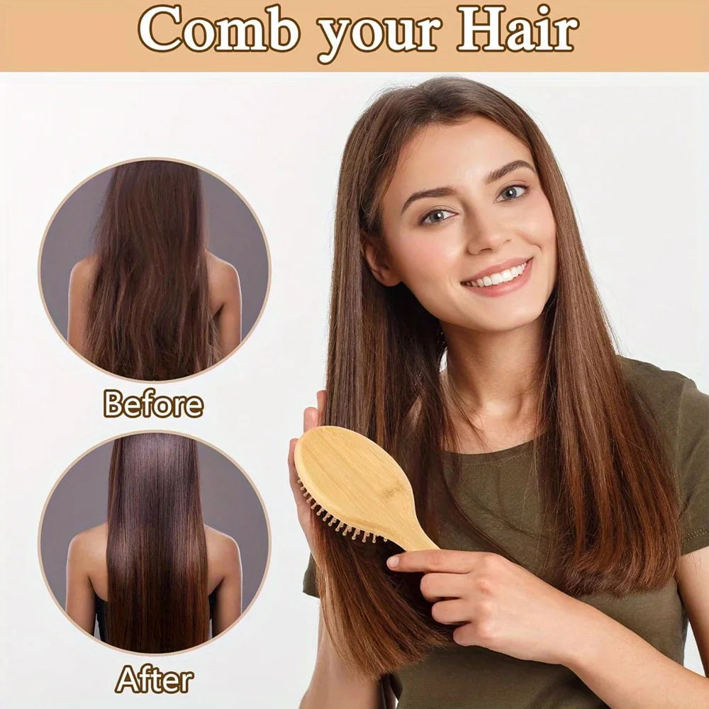 Bamboo Scalp Massage Comb