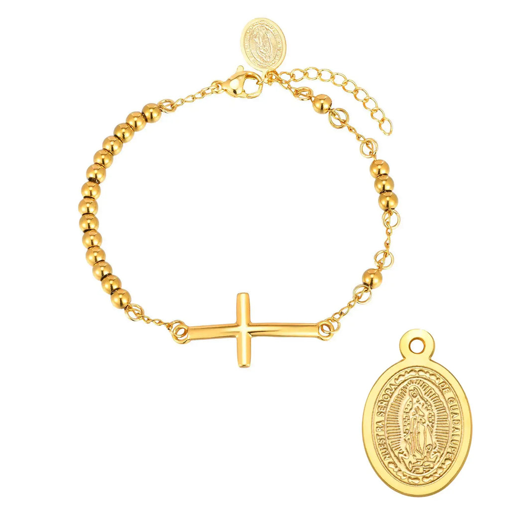 Rosary Charm Bracelet