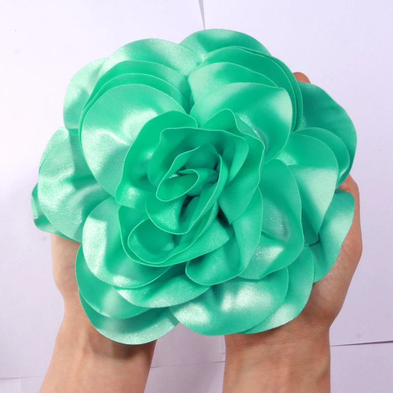 Satin Bloom Hair Clip