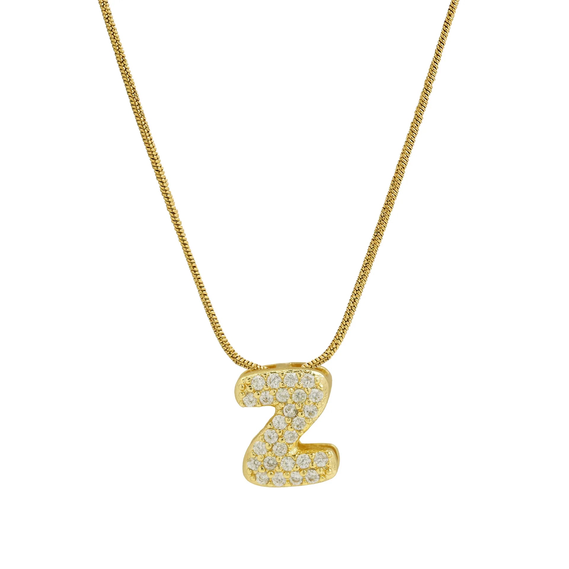 Luna Initial Necklace