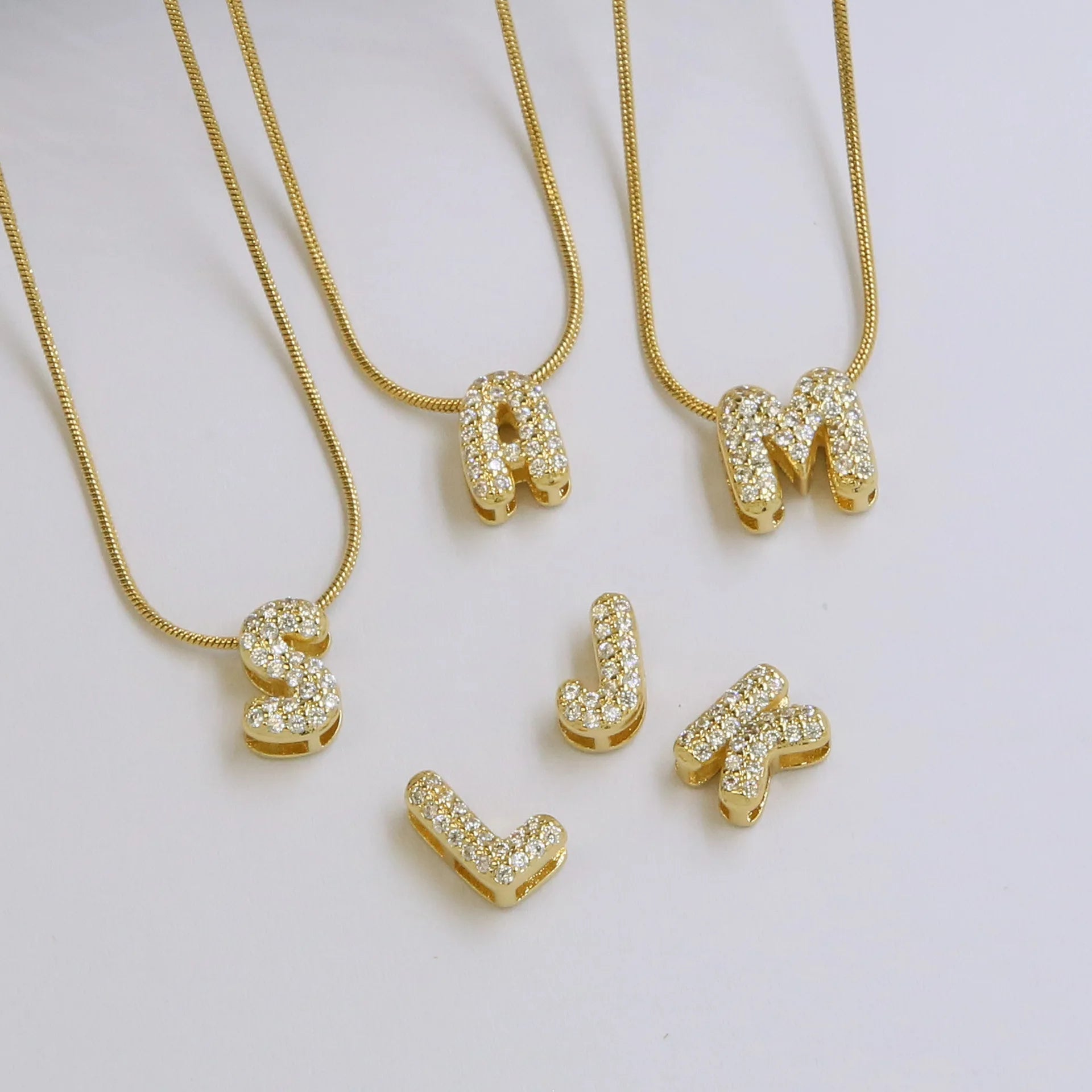 Luna Initial Necklace