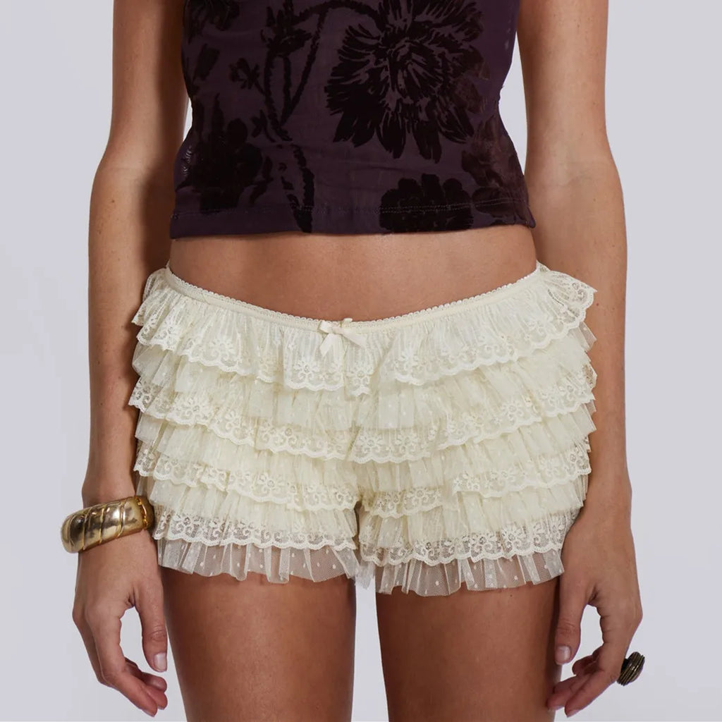 Lace Ruffle Bloomers