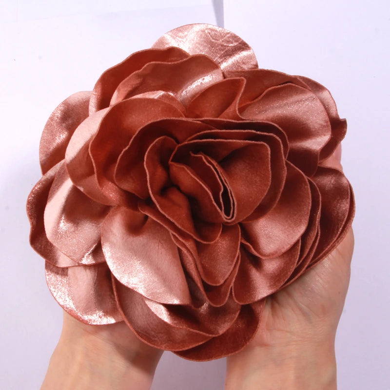 Satin Bloom Hair Clip