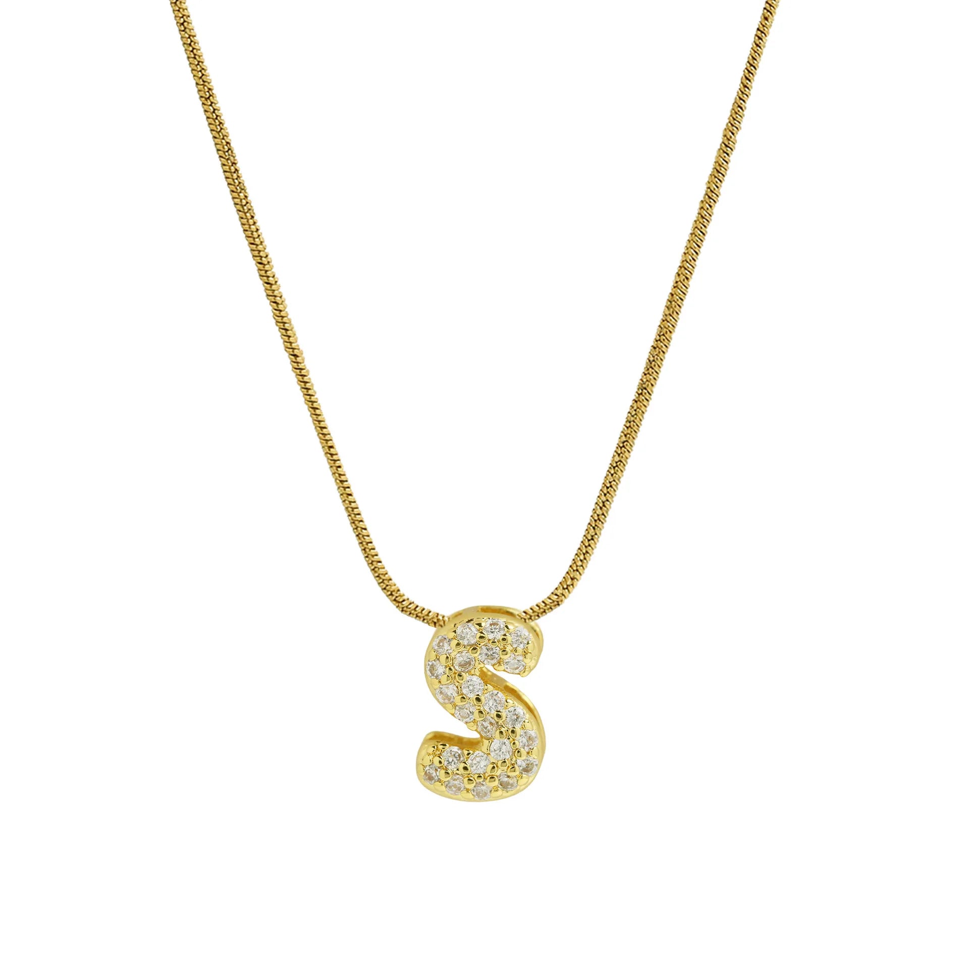 Luna Initial Necklace