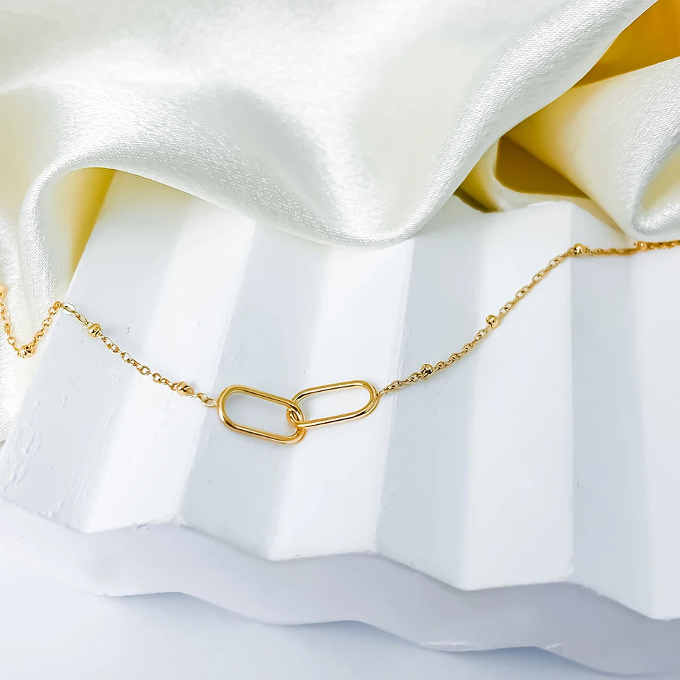 Luna Infinity Link Necklace