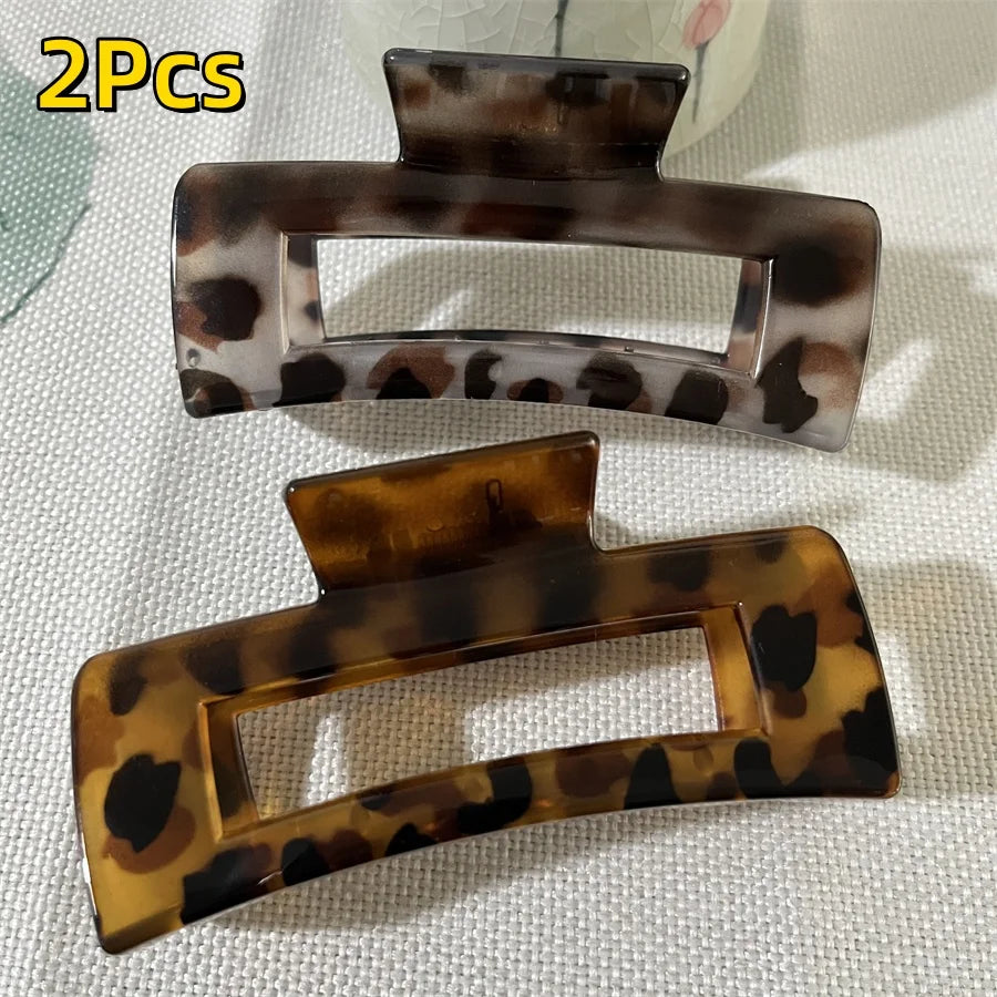 Leopard Claw Clip