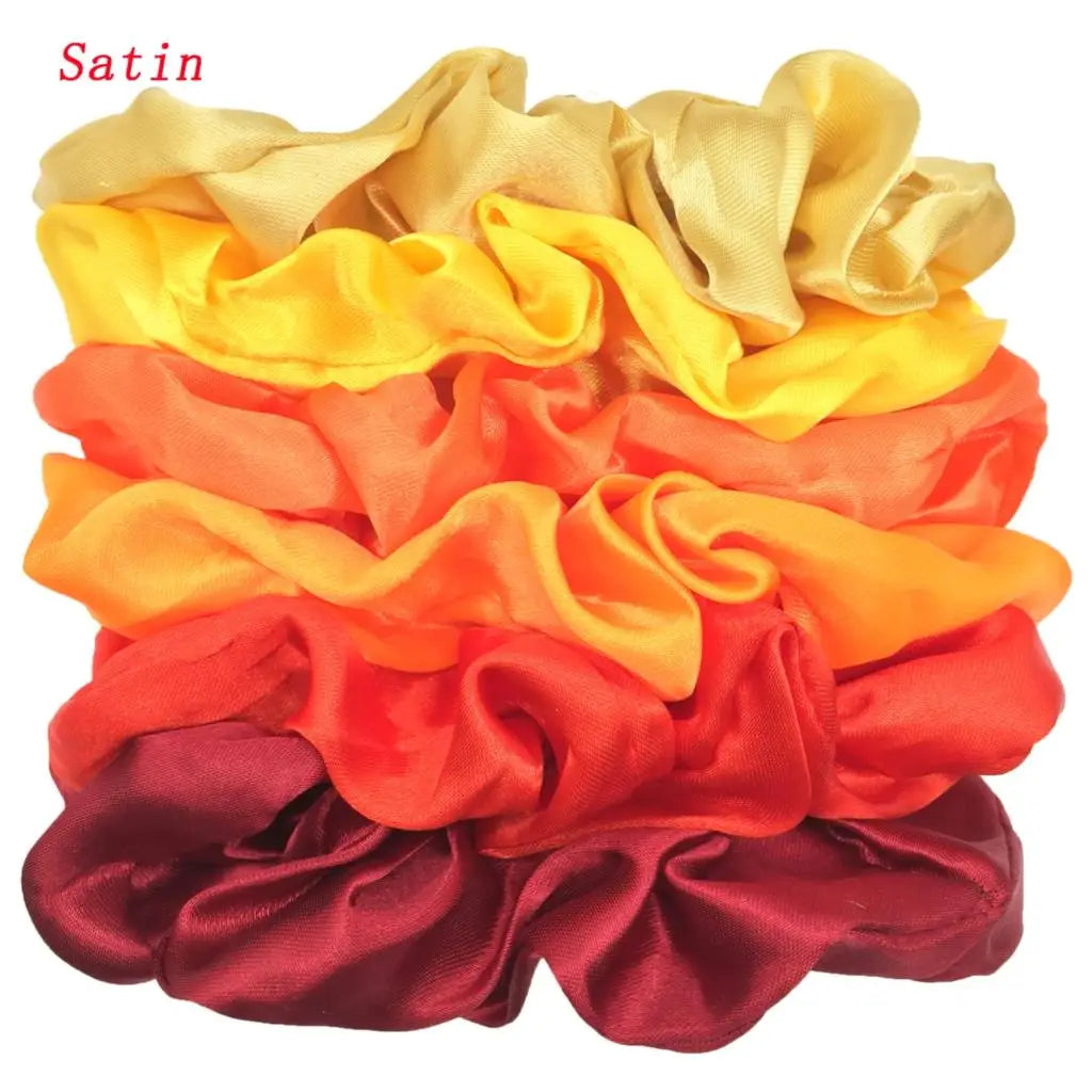 Satin Scrunchie Set