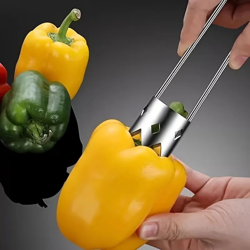 Premium Stainless Steel Fruit & Vegetable Corer
