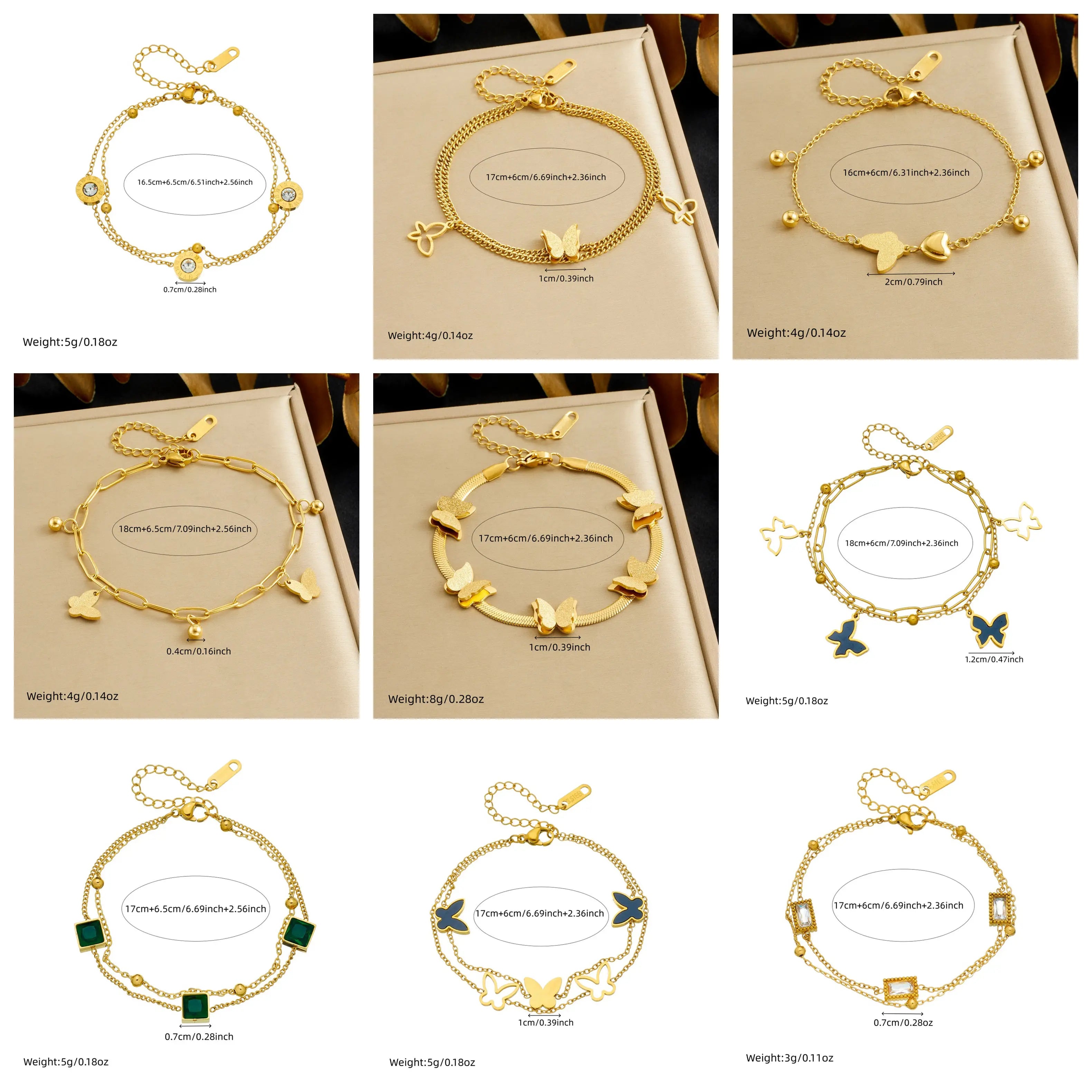 Heart Zircon Bracelet