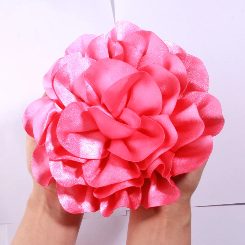 Satin Bloom Hair Clip