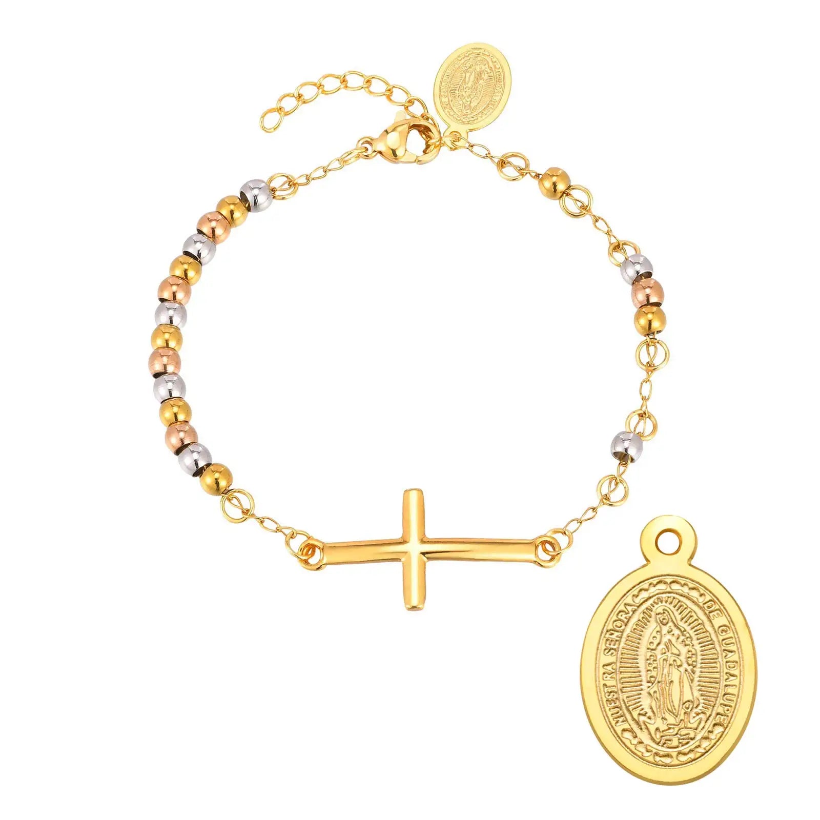 Rosary Charm Bracelet