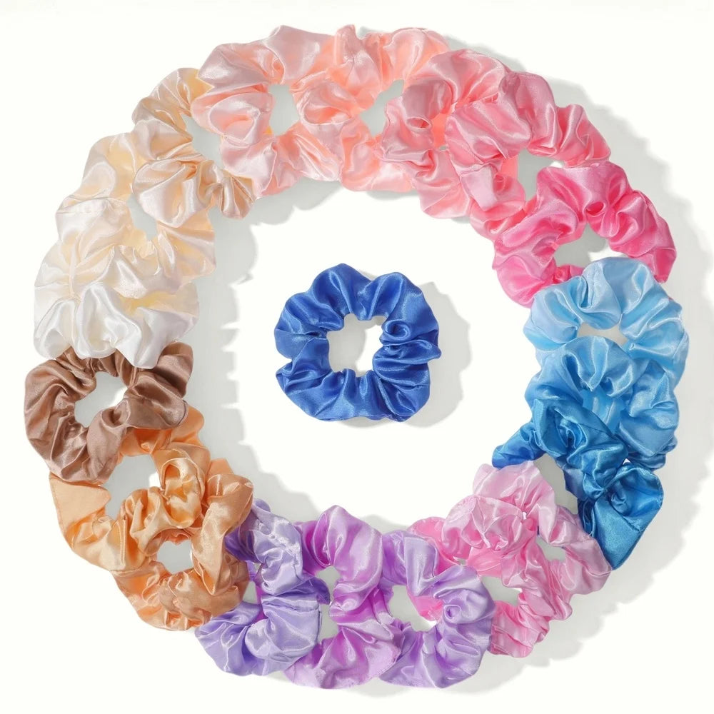 Satin Scrunchie Set