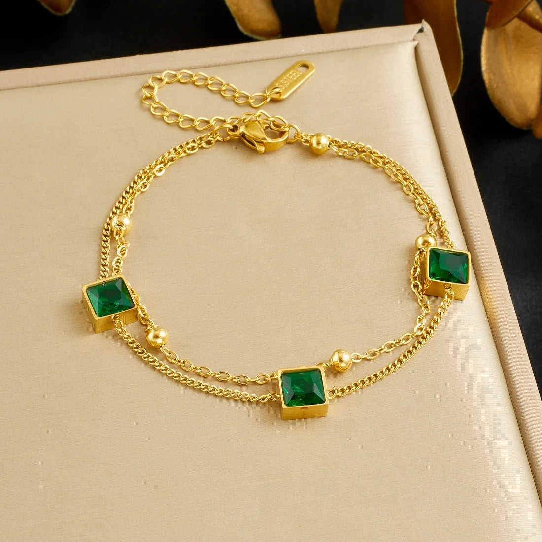 Heart Zircon Bracelet