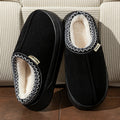Winter Women's Plush Slipper Boots – Cozy Fuzzy Fur House Shoes for Couples