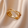 Zircon Belt Ring
