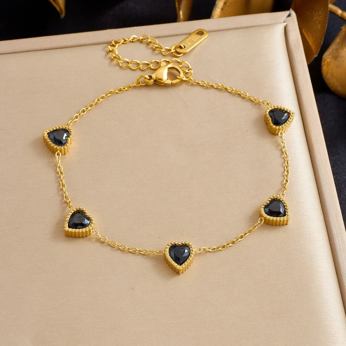 Heart Zircon Bracelet