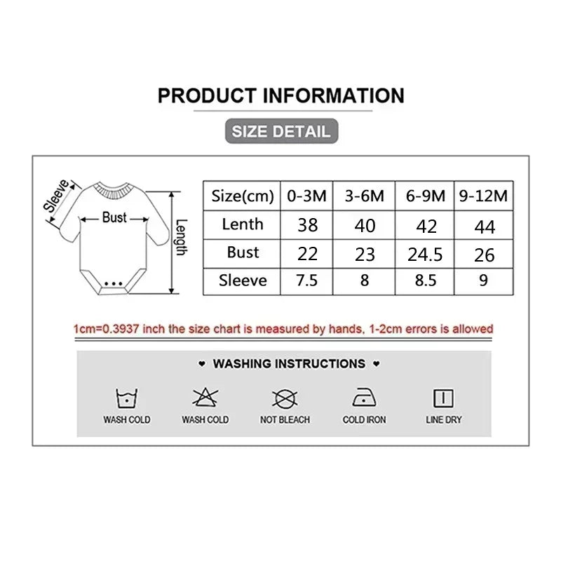 Born Because of Love” Baby Romper – 100% Cotton Newborn Bodysuit for 0–12 Months