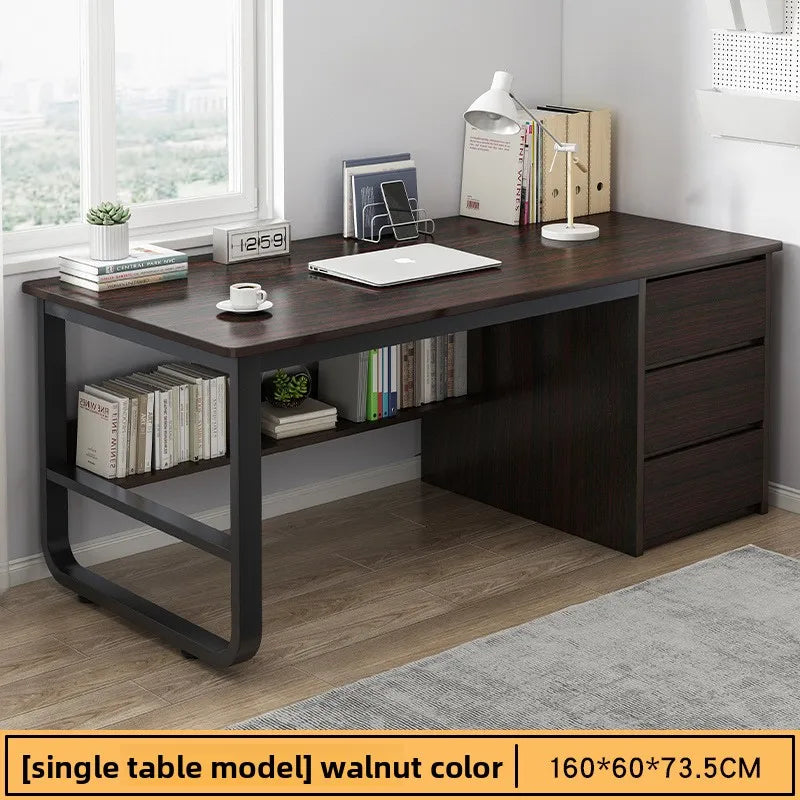 Modern Computer Desk with Drawer – Home Office & Study Workstation
