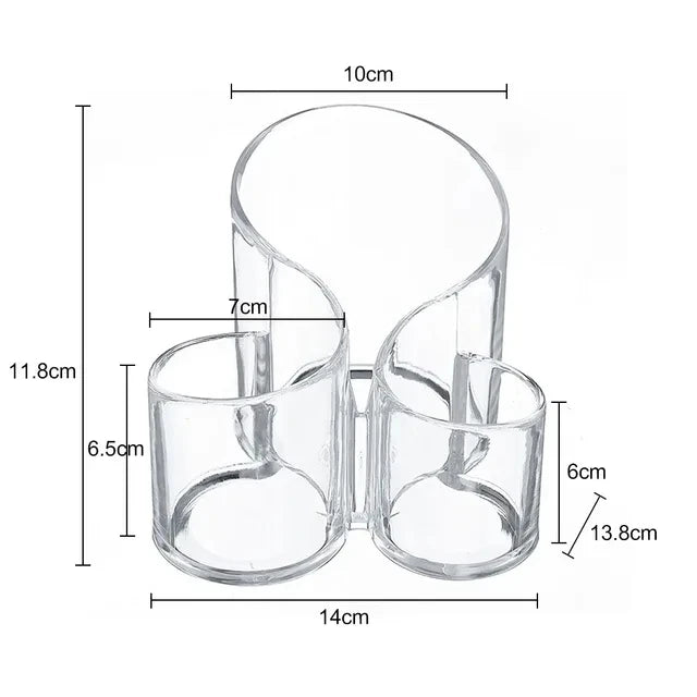 Acrylic Brush Holder