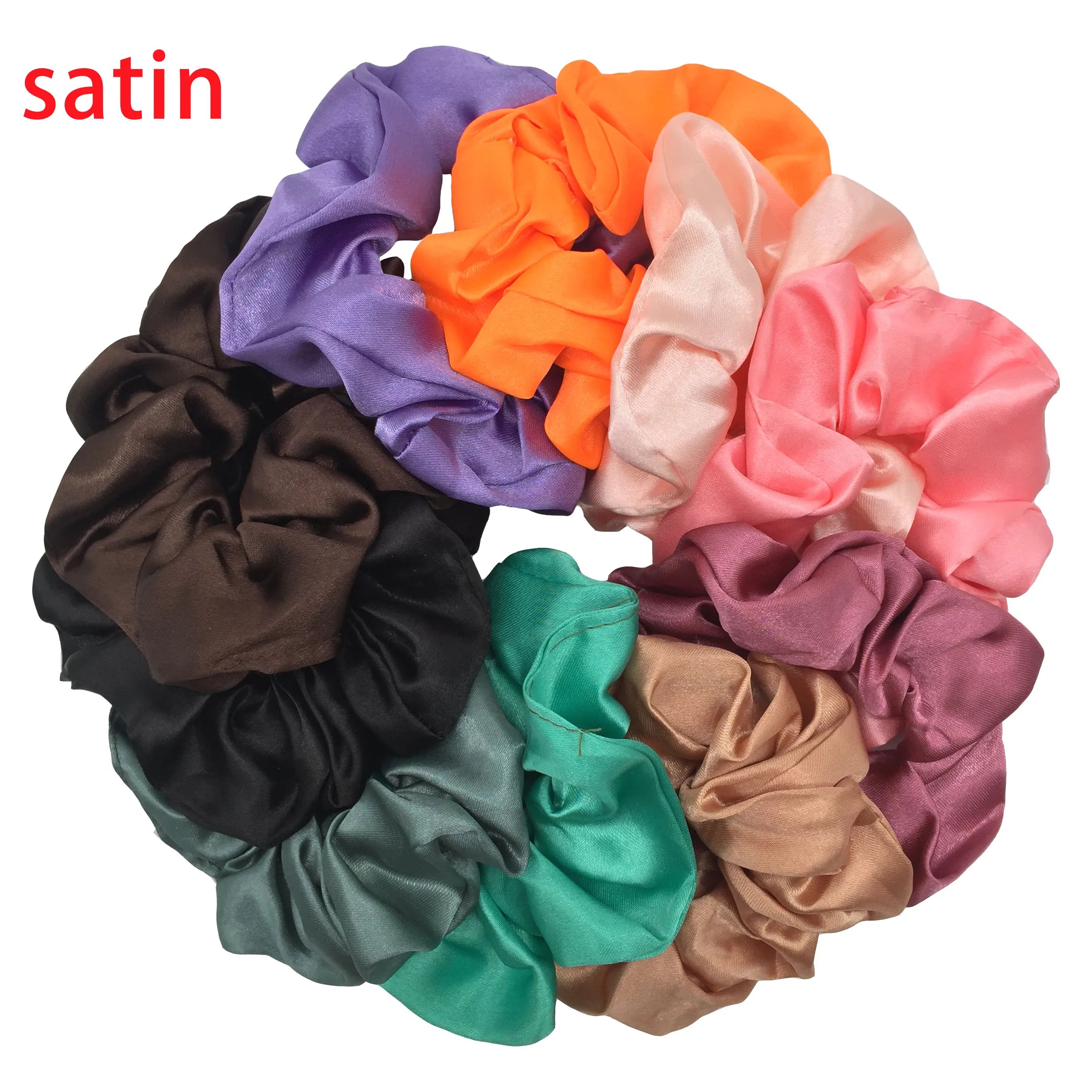 Satin Scrunchie Set