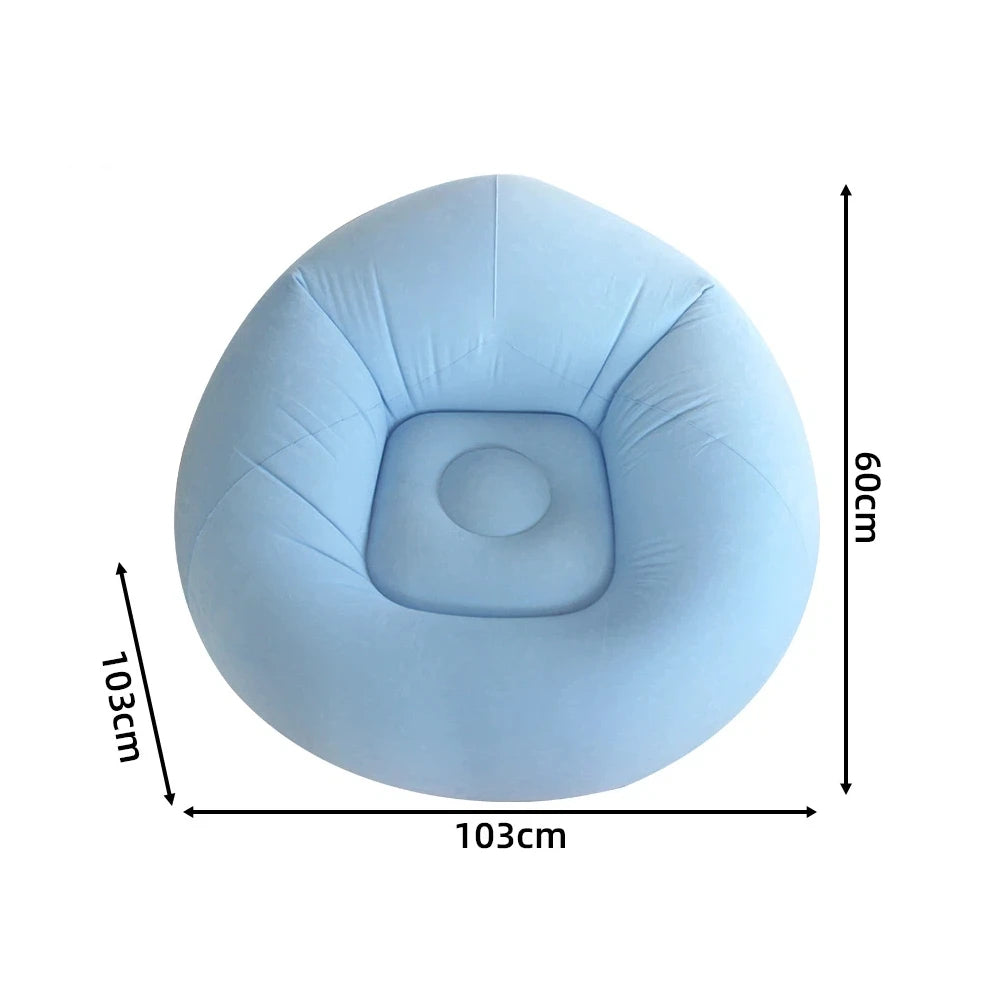 Inflatable Lazy Sofa – Portable Air Lounge Chair for Indoor & Outdoor Use