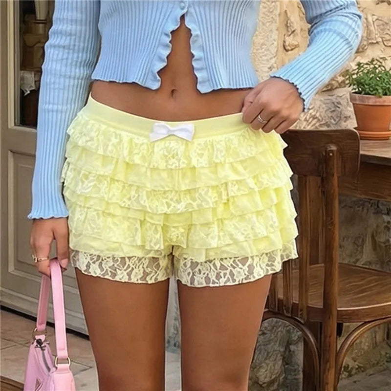 Lace Ruffle Bloomers