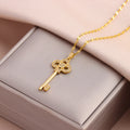 Luna Zircon Crystal Necklace