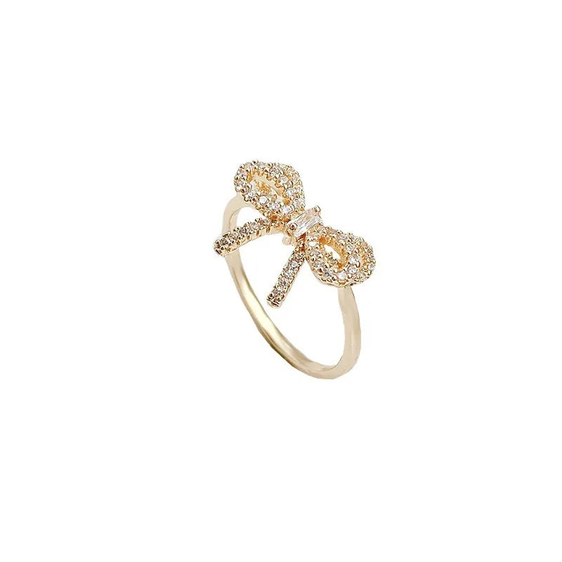Crystal Bow Ring