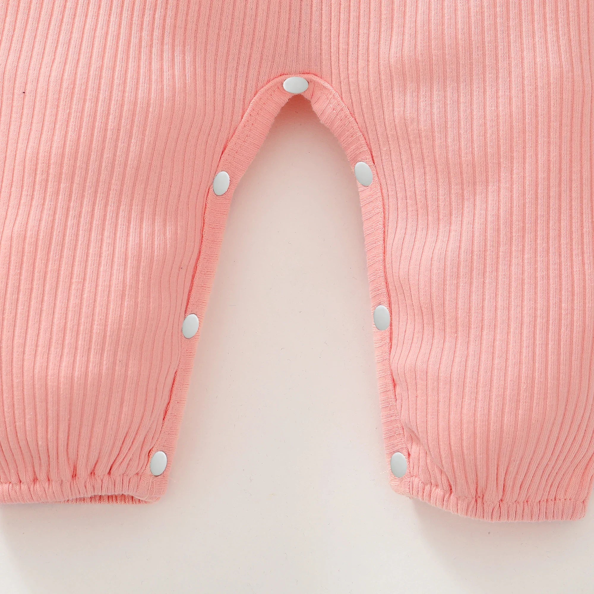 Newborn Baby Girl Ruffle Romper – Long Sleeve Onesie with Headband Set