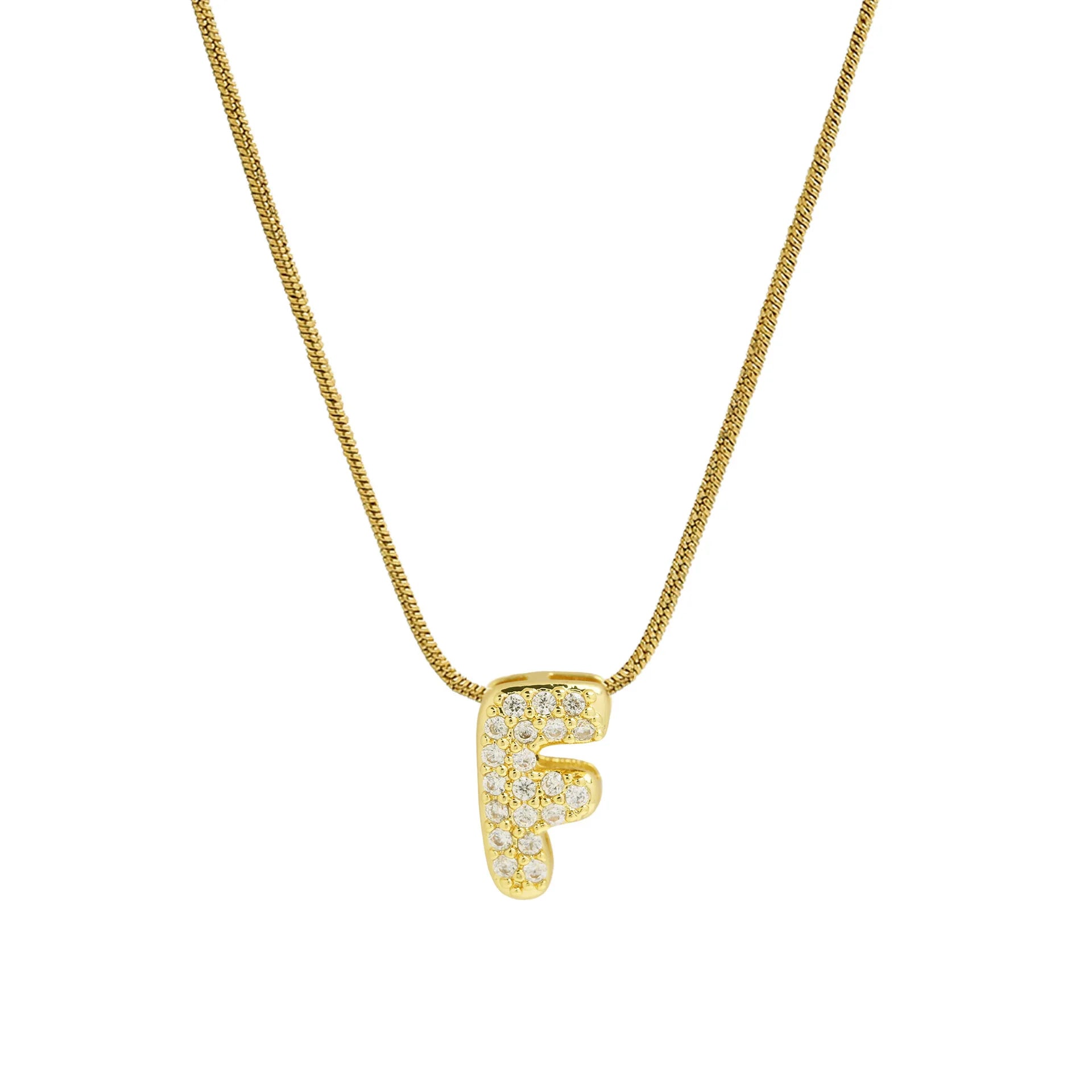 Luna Initial Necklace