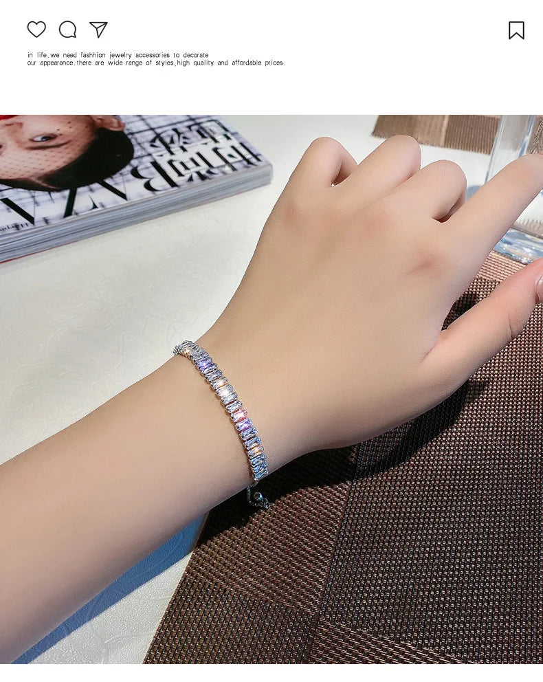 Crystal Tennis Bracelet