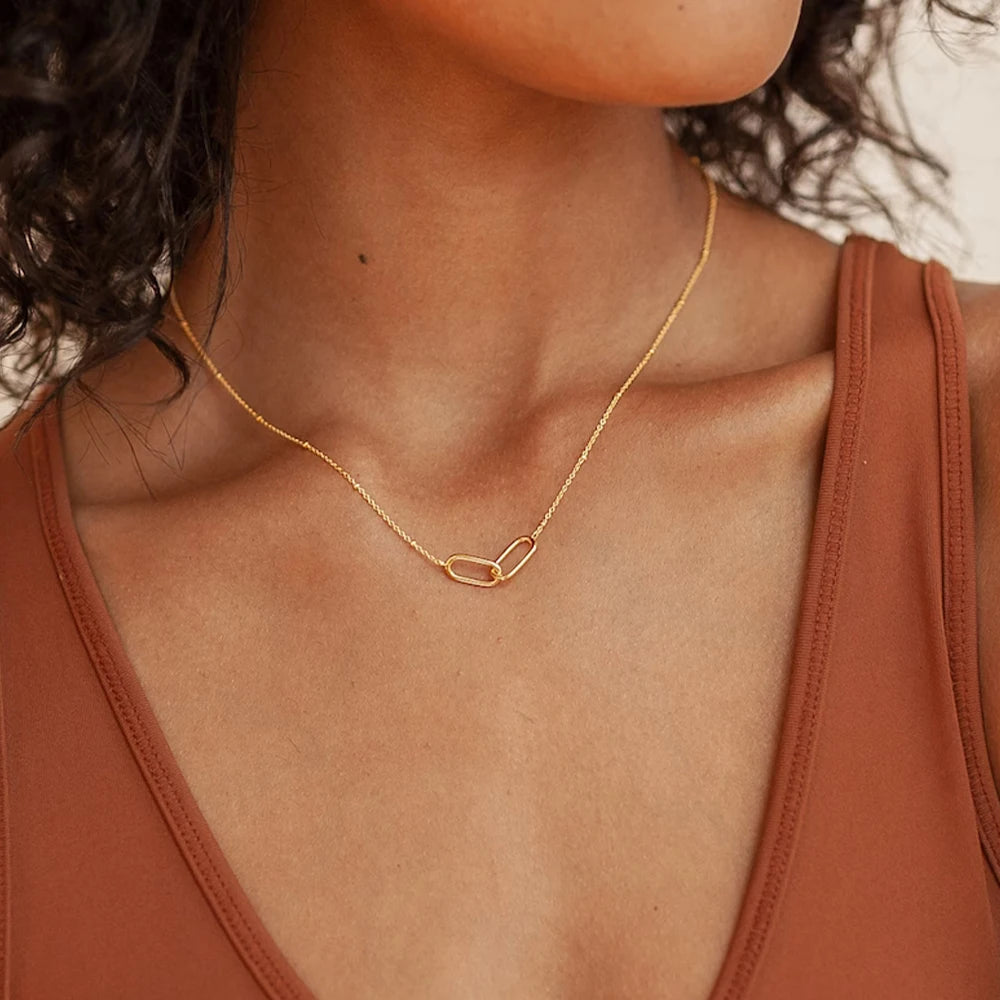 Luna Infinity Link Necklace