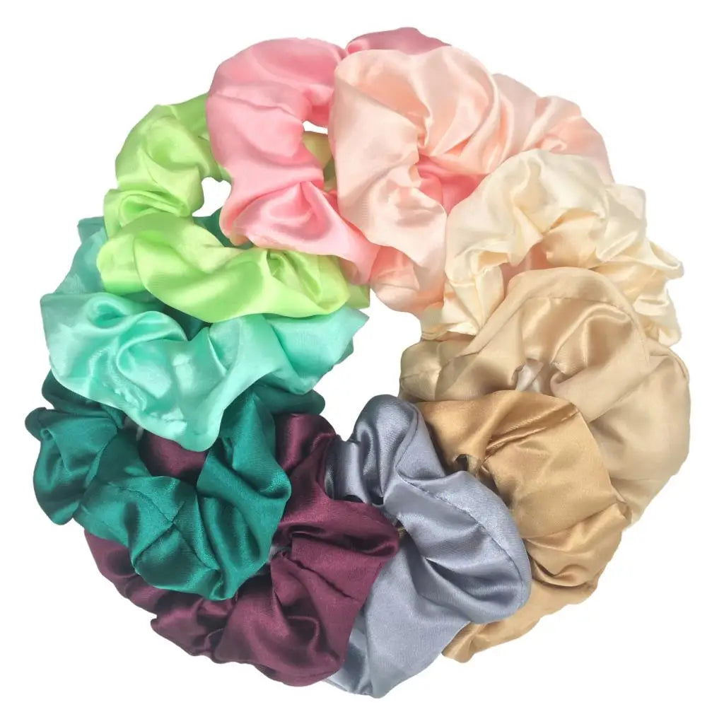 Satin Scrunchie Set