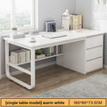 Modern Computer Desk with Drawer – Home Office & Study Workstation